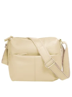 Samantha Look Damen Umhängetasche in beige