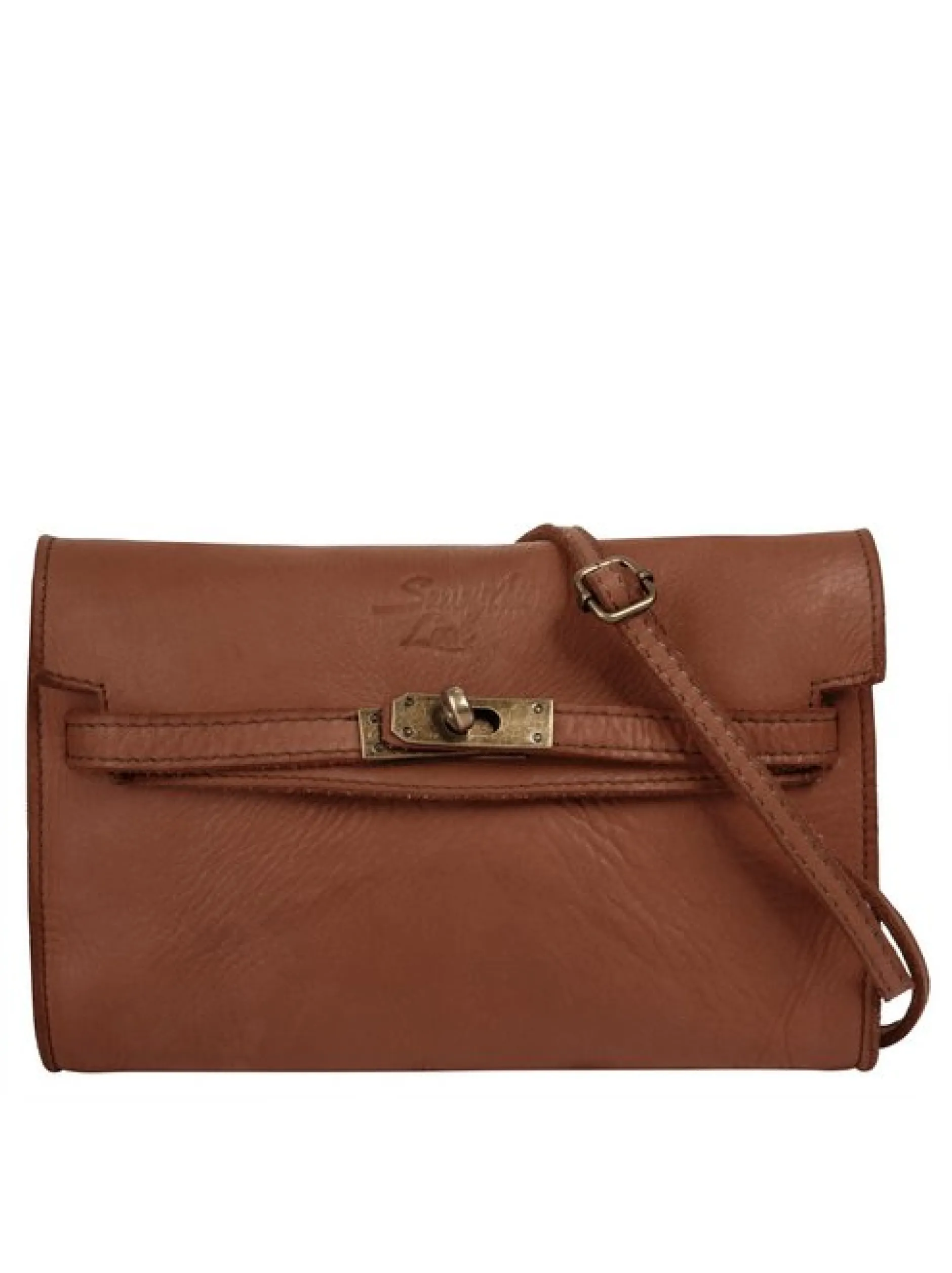 Samantha Look Damen Umhängetasche in cognac