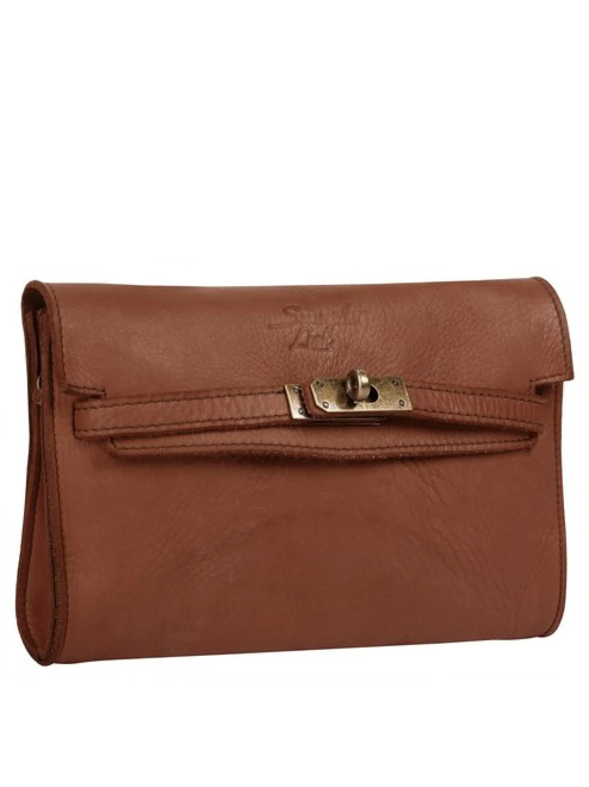 Samantha Look Damen Umhängetasche in cognac