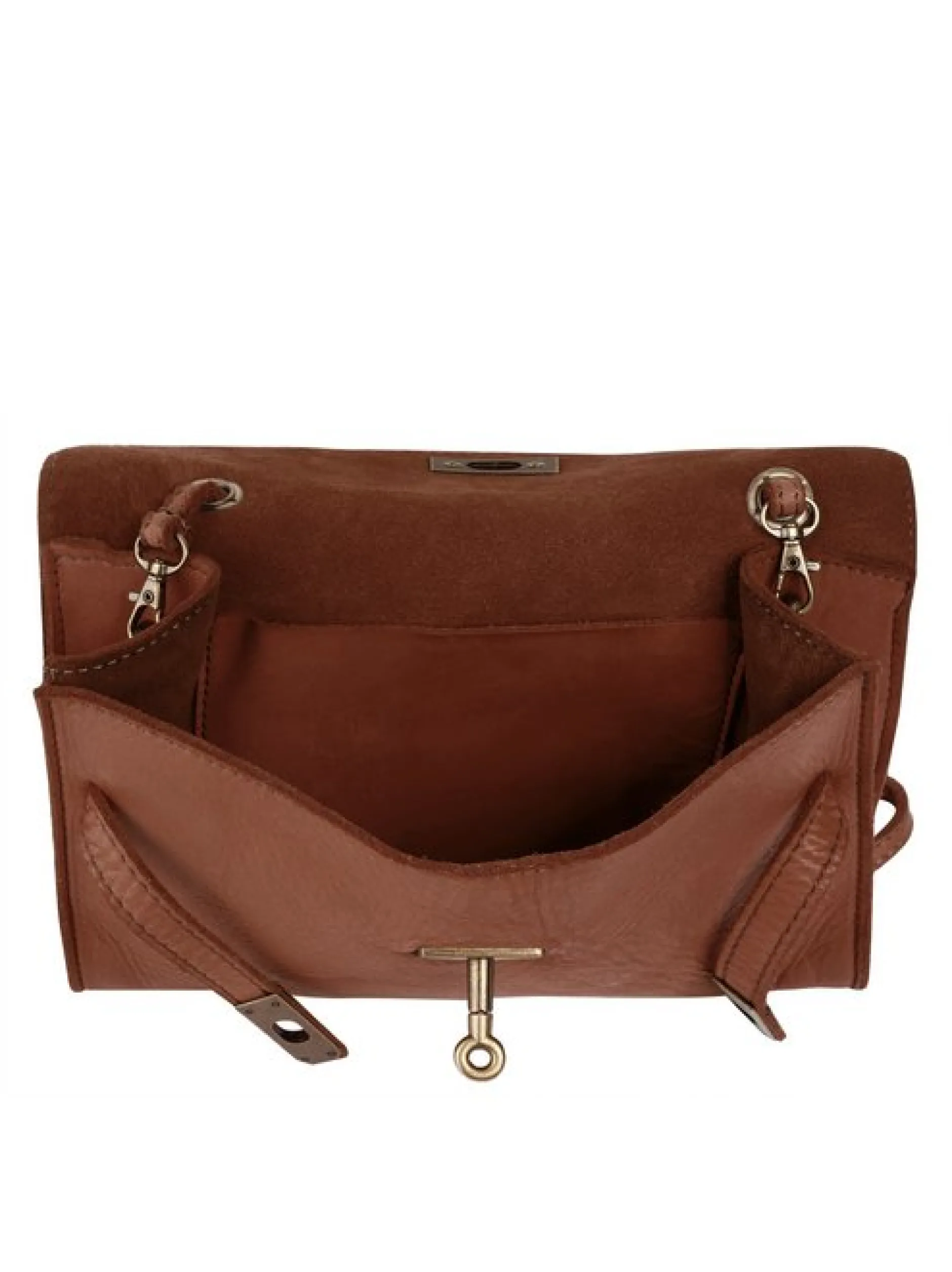 Samantha Look Damen Umhängetasche in cognac