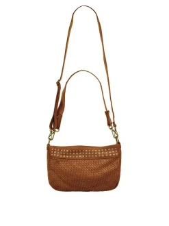 Samantha Look Damen Umhängetasche in cognac