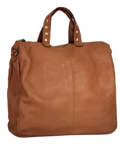 Samantha Look Damen Umhängetasche in cognac