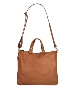Samantha Look Damen Umhängetasche in cognac
