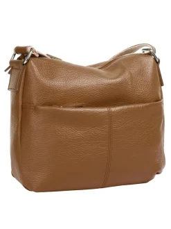 Samantha Look Damen Umhängetasche in cognac