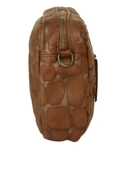 Samantha Look Damen Umhängetasche in cognac