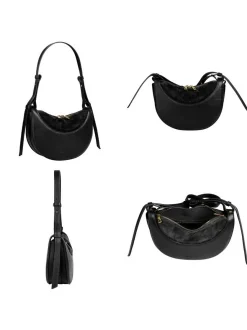 Samantha Look Damen Umhängetasche in schwarz