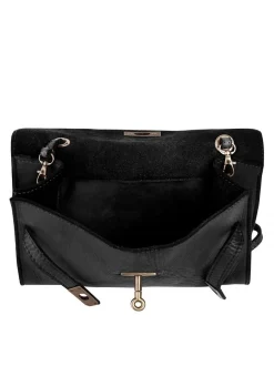 Samantha Look Damen Umhängetasche in schwarz