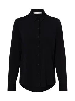 Samsøe Samsøe Damen Stretchbluse - Milly in marine
