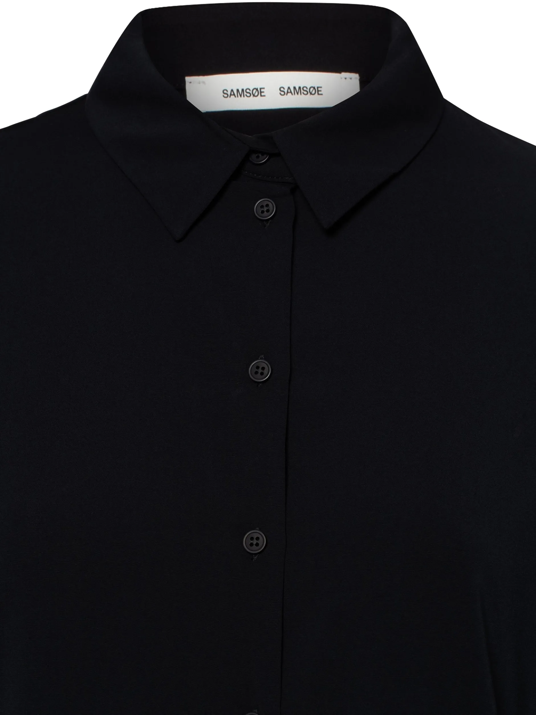 Samsøe Samsøe Damen Stretchbluse - Milly in marine