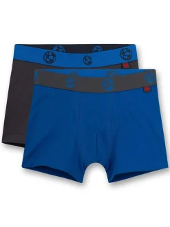 Sanetta Jungen Boxershort 2er Pack in mehrfarbig
