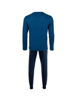 Sanetta Jungen Pyjama in blau