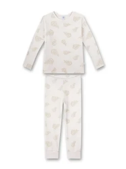 Sanetta Mädchen Pyjama in beige
