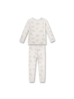 Sanetta Mädchen Pyjama in beige