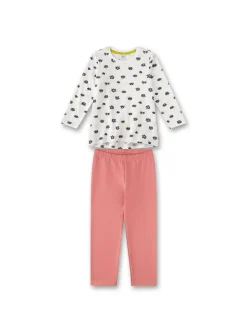 Sanetta Mädchen Pyjama in mehrfarbig