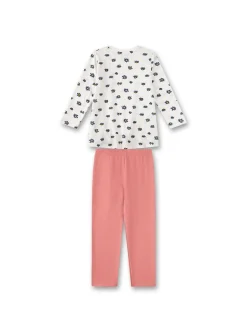 Sanetta Mädchen Pyjama in mehrfarbig