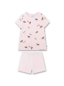 Sanetta Mädchen Pyjama in rosa