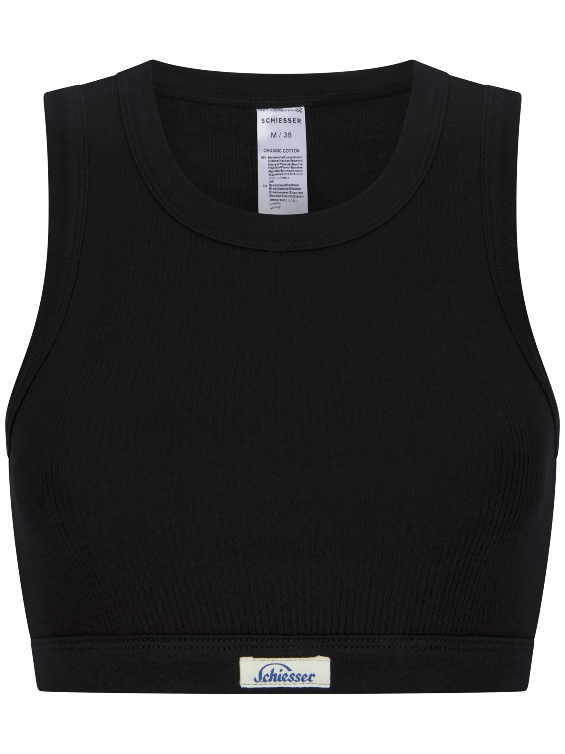 Schiesser Damen Bustier - REVIVAL Paula in schwarz