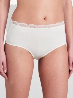 Schiesser Damen Maxislip - Feminine Lace in vanille