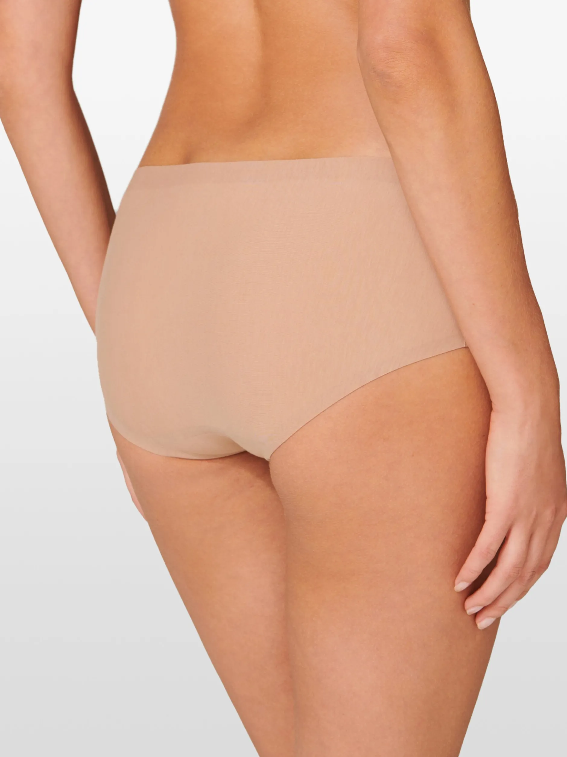 Schiesser Damen Panty - Invisible Cotton in beige