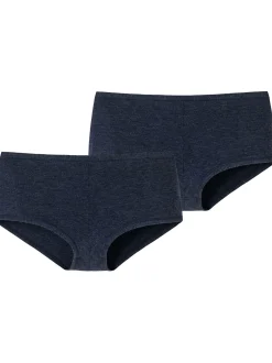 Schiesser Damen Panty - Personal Fit in blau