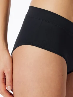 Schiesser Damen Panty - Unique Micro in schwarz
