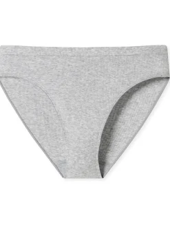 Schiesser Damen Rioslip - Pure Rib in grau