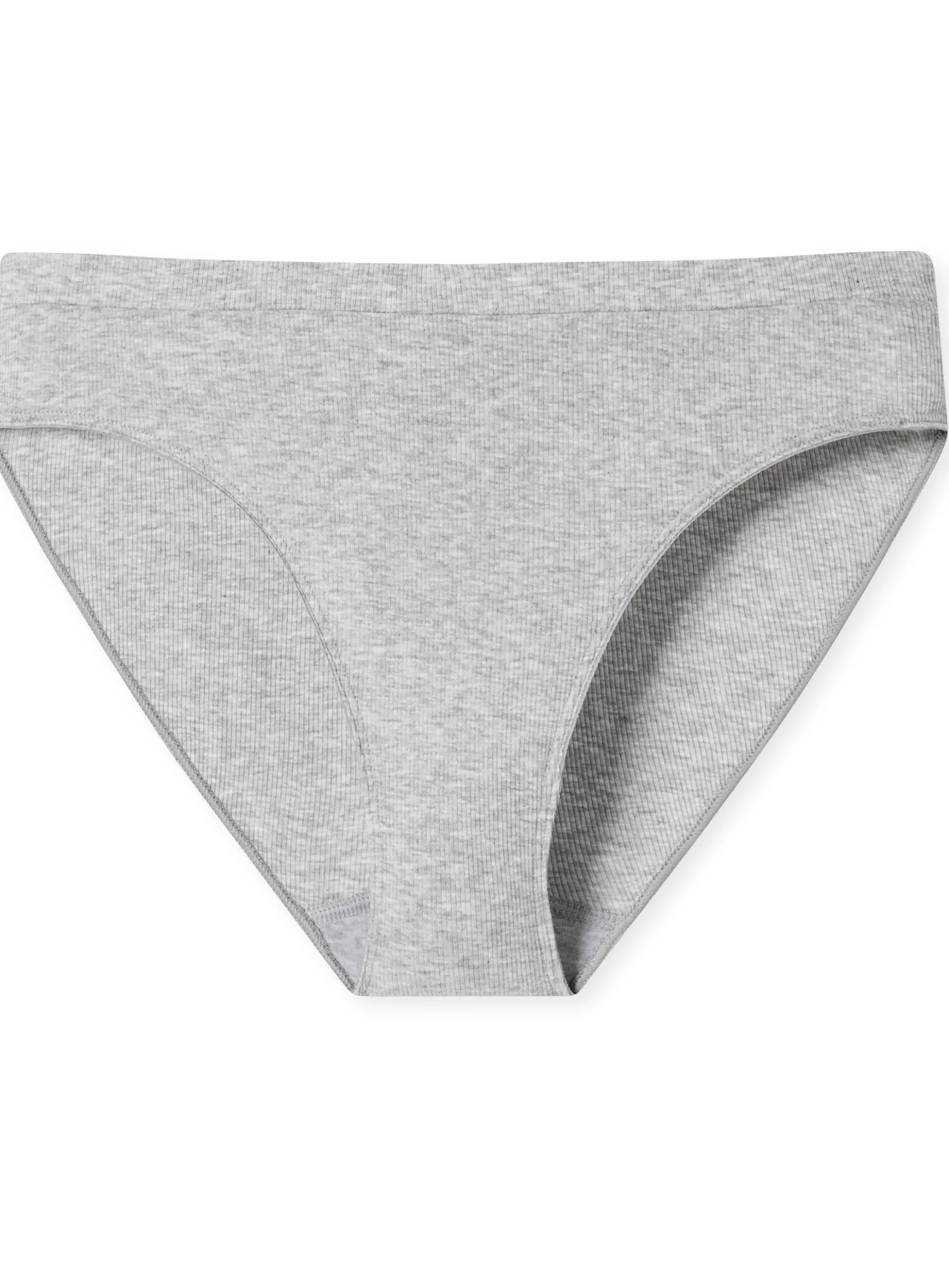 Schiesser Damen Rioslip - Pure Rib in grau