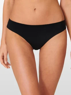 Schiesser Damen Slip - Invisible Lace in schwarz