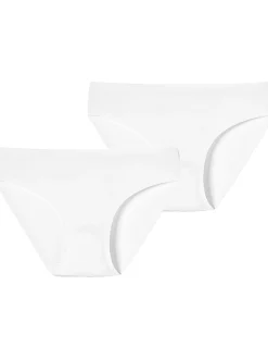 Schiesser Damen Slip - Invisible Soft in weiß