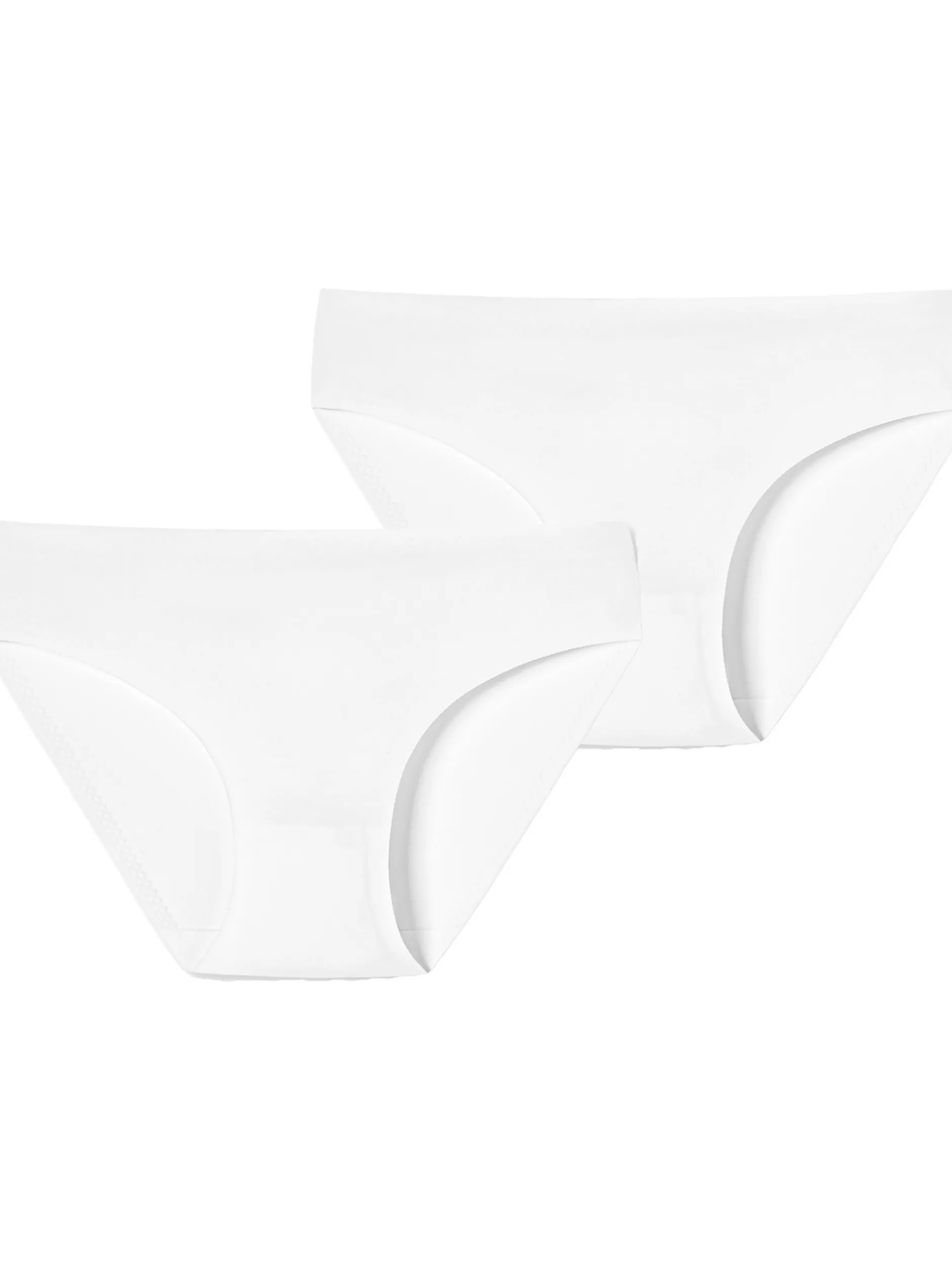 Schiesser Damen Slip - Invisible Soft in weiß
