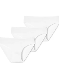 Schiesser Damen Slip - Invisible Soft in weiß