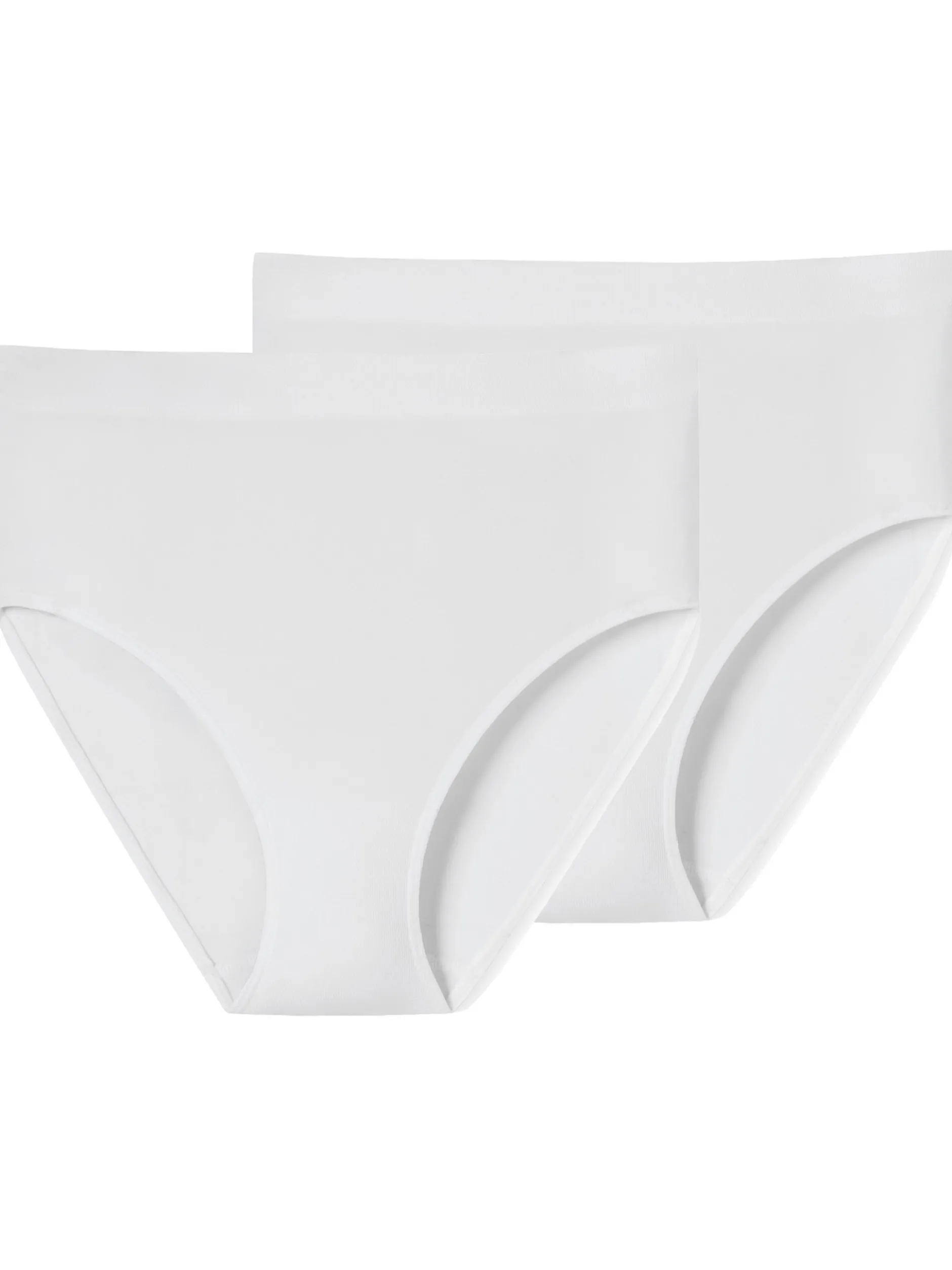 Schiesser Damen Slip - Retro Classic Seamless in weiß