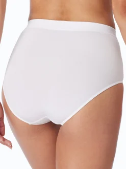 Schiesser Damen Slip - Retro Classic Seamless in weiß