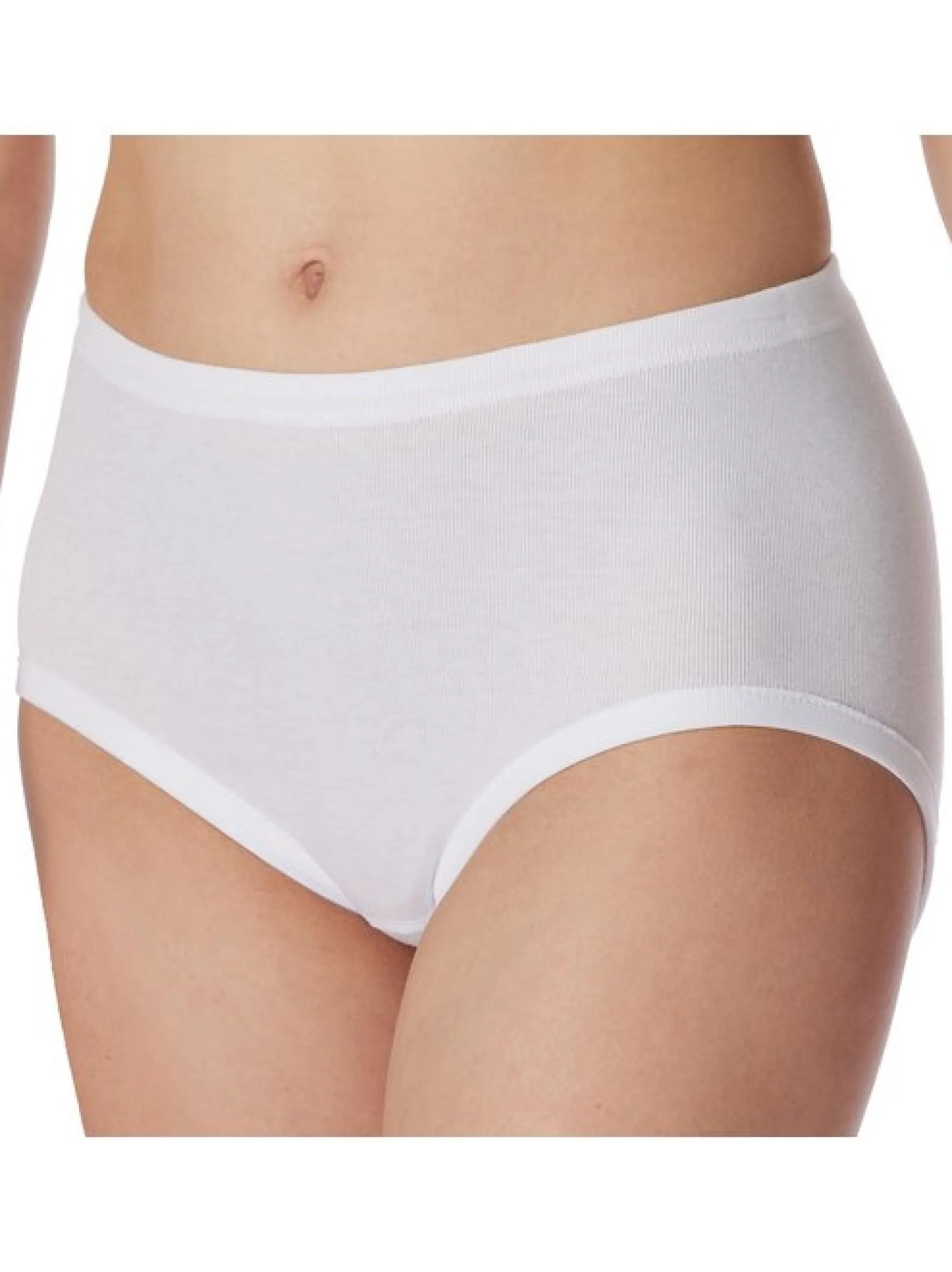 Schiesser Damen Slips im 6er-Pack in weiß