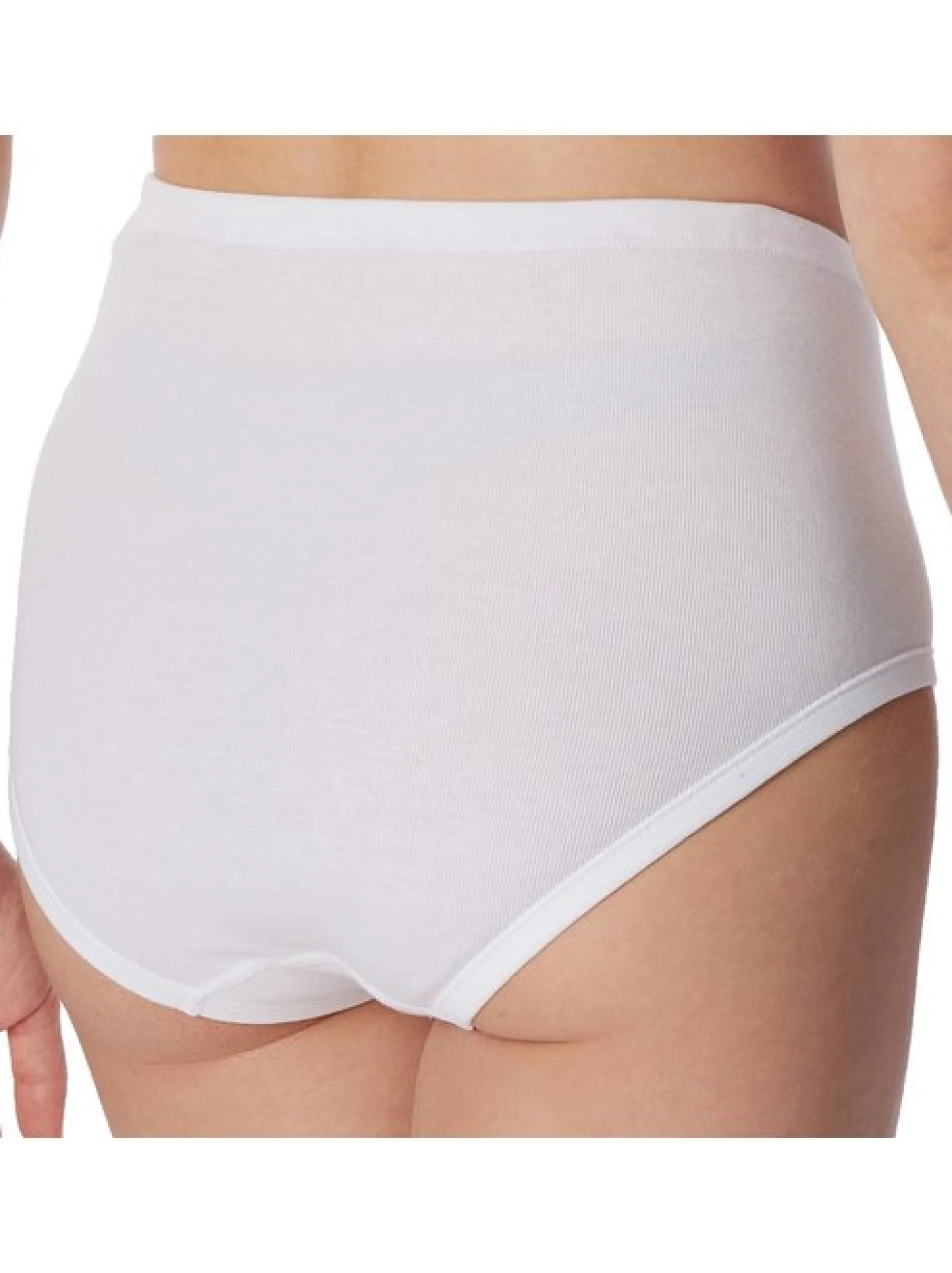 Schiesser Damen Slips im 6er-Pack in weiß