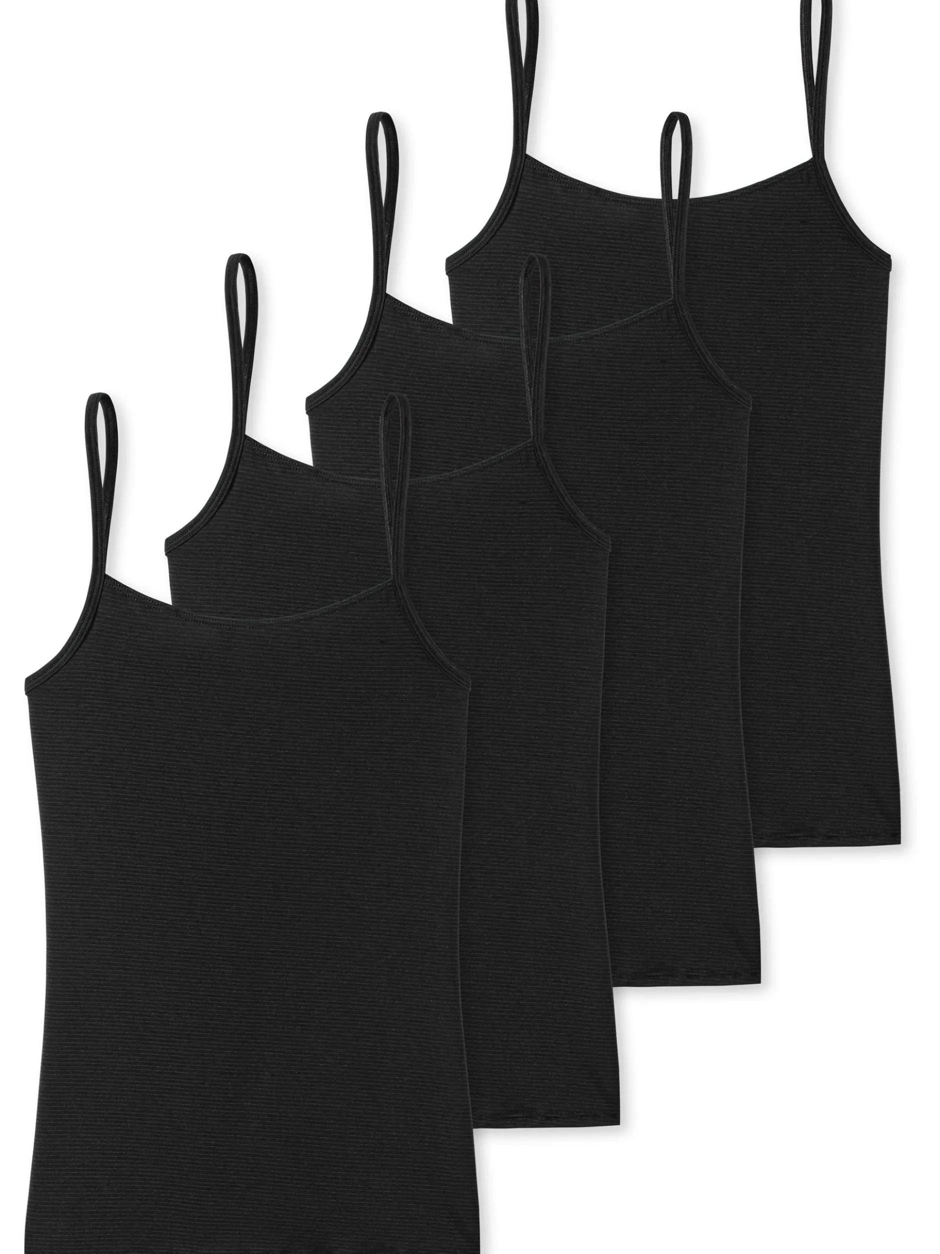 Schiesser Damen Spaghettitop - Modal Essentials in schwarz