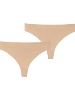 Schiesser Damen String - Invisible Soft in beige
