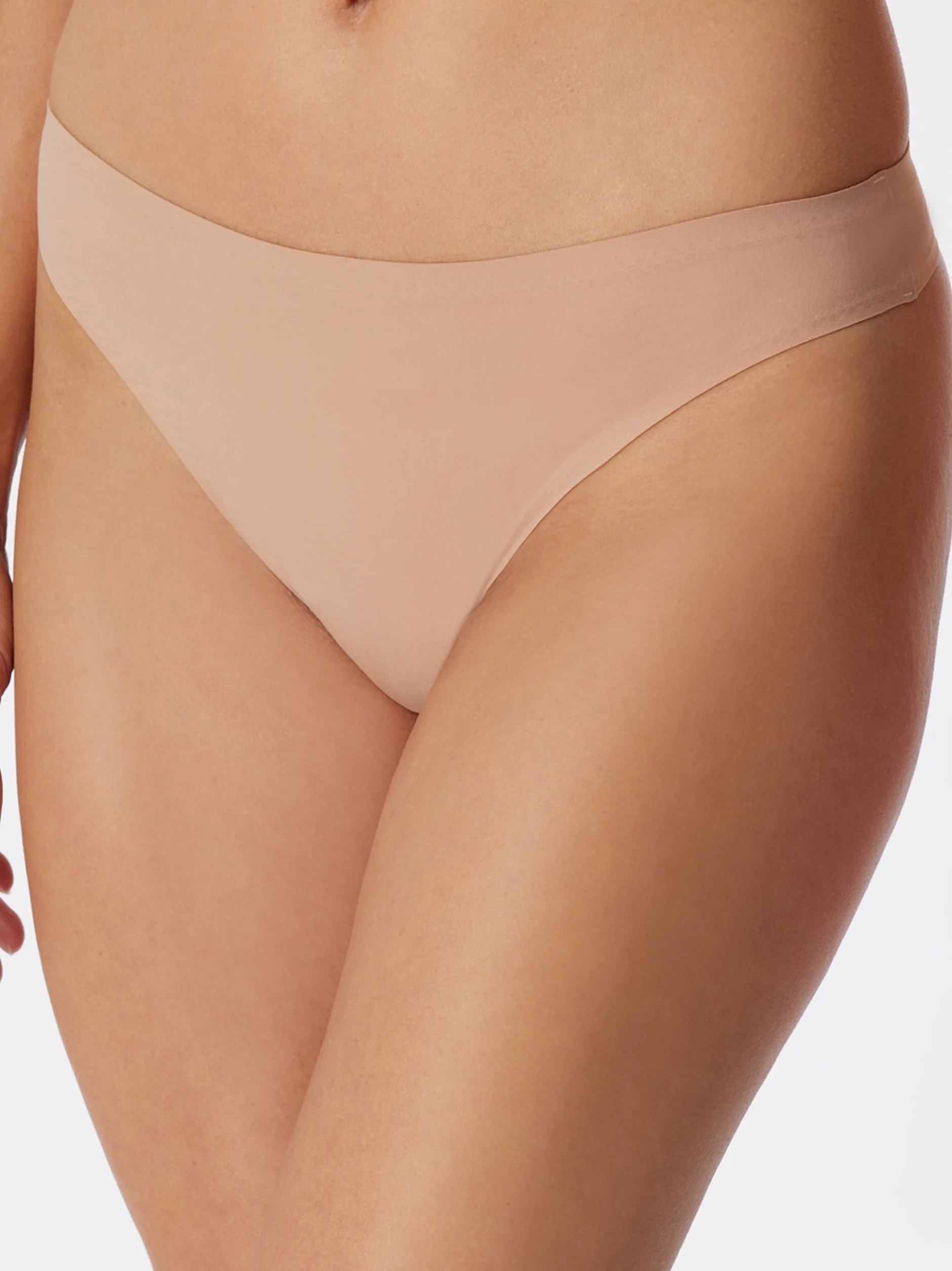 Schiesser Damen String - Invisible Soft in beige