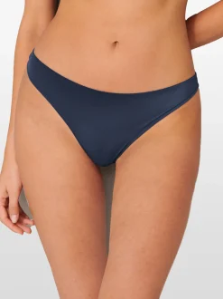 Schiesser Damen String - Invisible Lace in marine