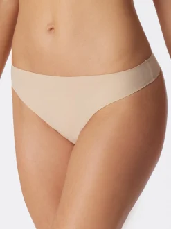 Schiesser Damen String - Invisible Soft in beige