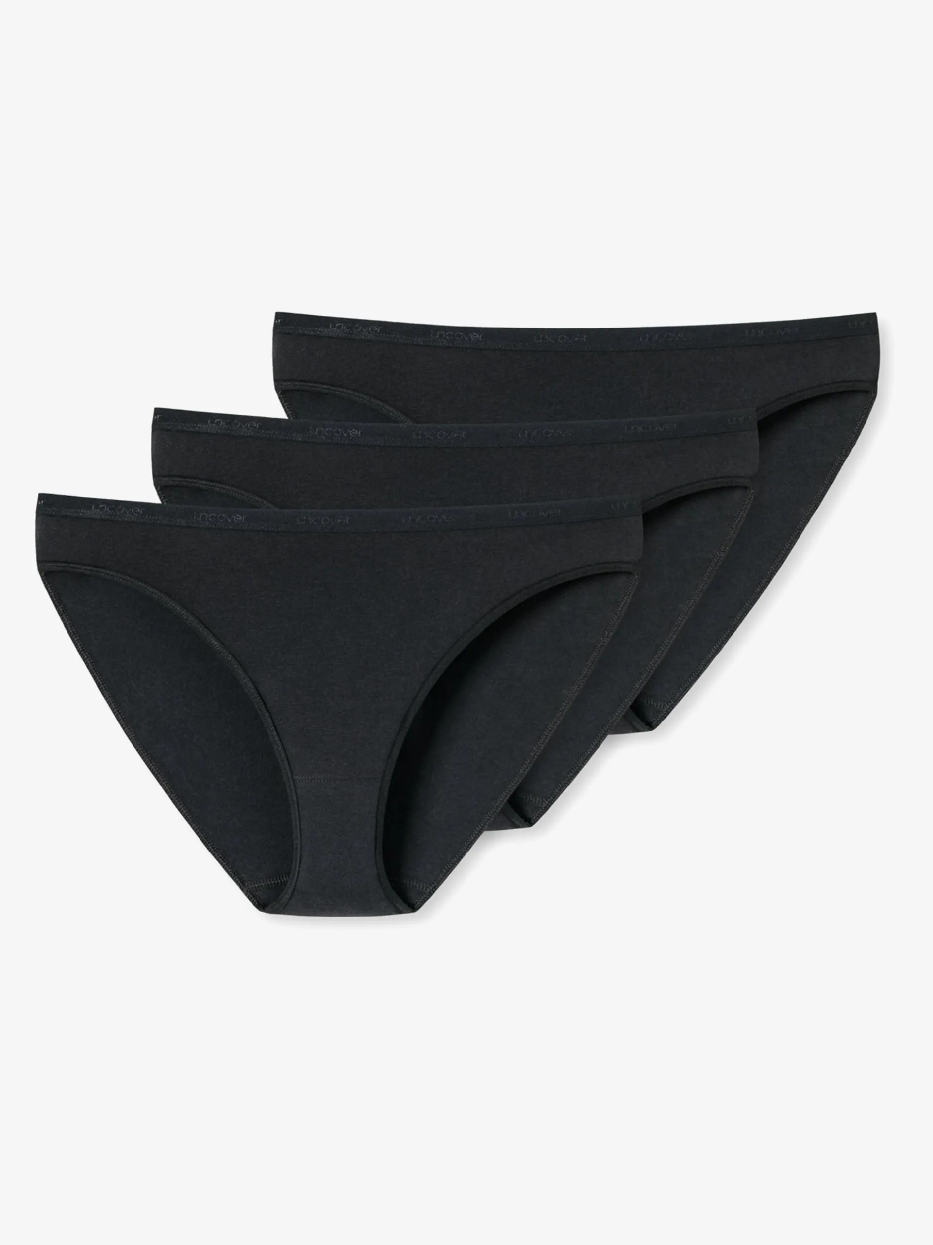 Schiesser Damen Tai-Slip - Uncover in schwarz