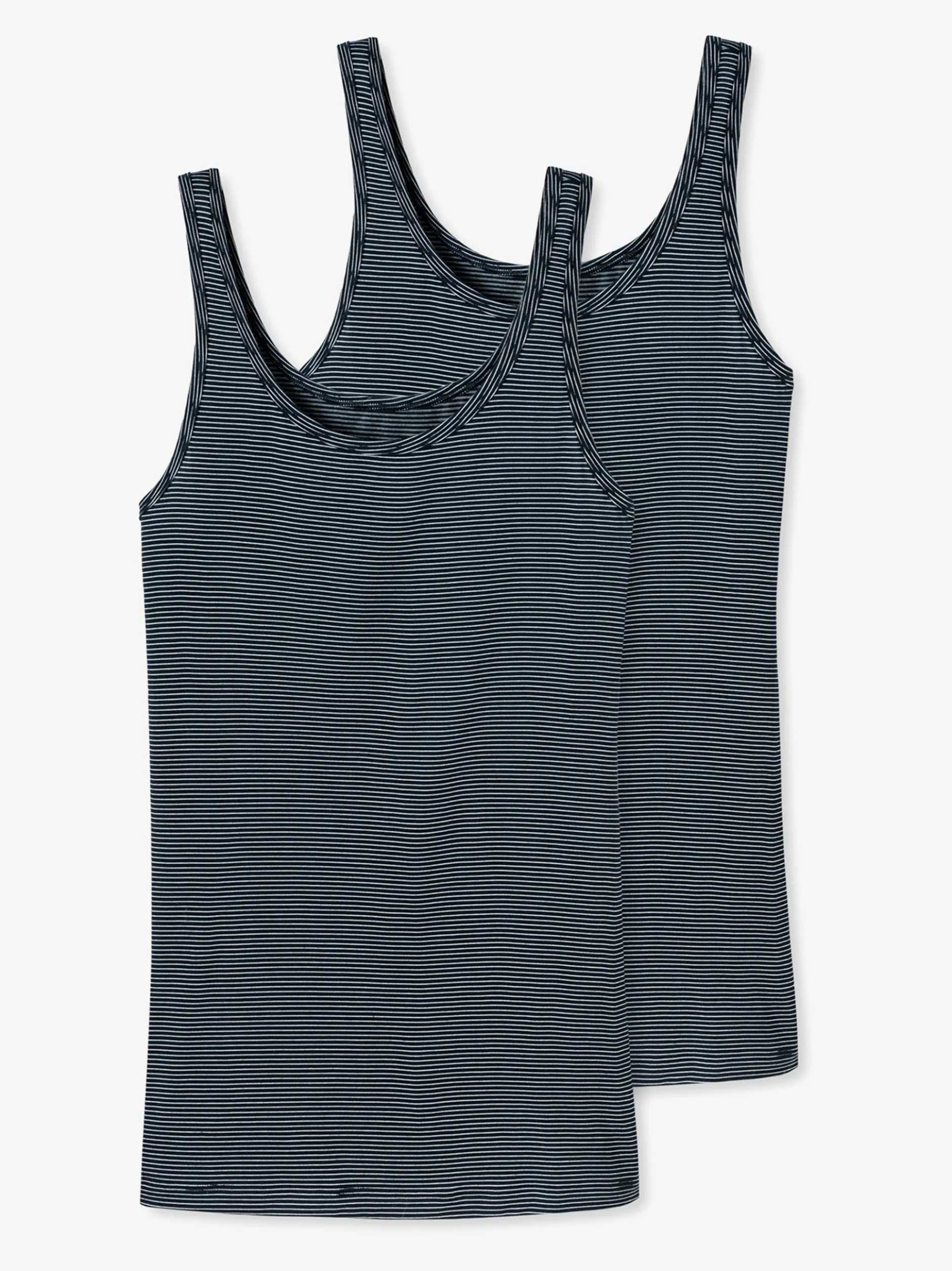 Schiesser Damen Trägertop (Tops) - 2er-Pack Modal Essentials in marine