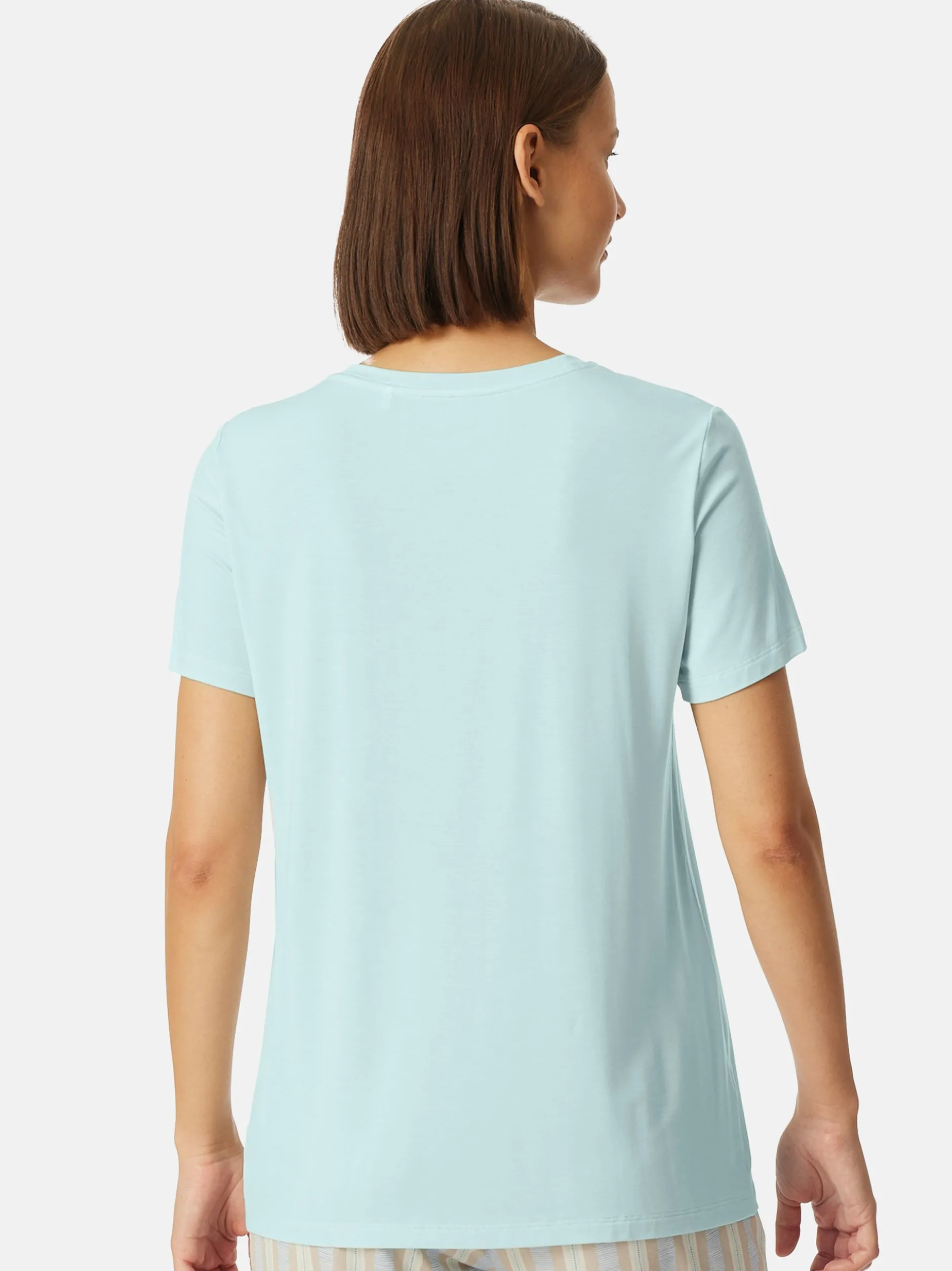 Schiesser Damen T-Shirt - Mix & Relax in mint