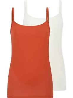 Schiesser Damen Unterhemd - Modal Essentials in mehrfarbig