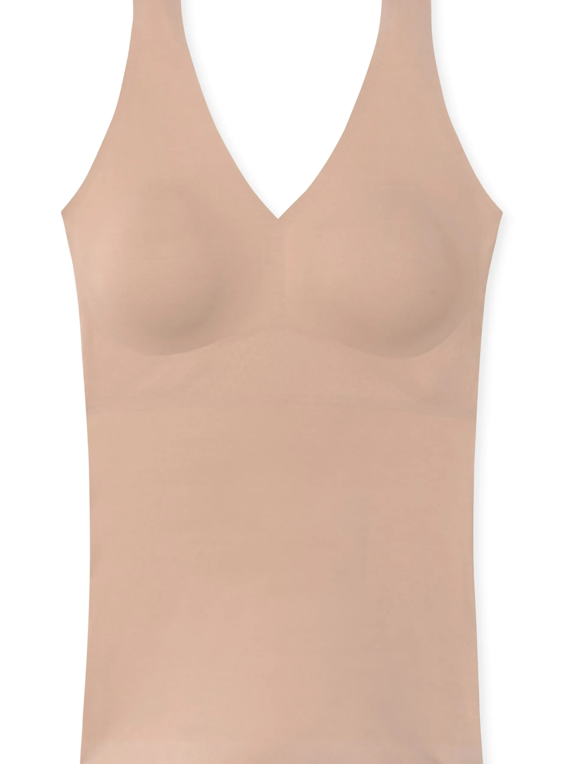 Schiesser Damen Unterhemd - Padded - Invisible Soft in beige