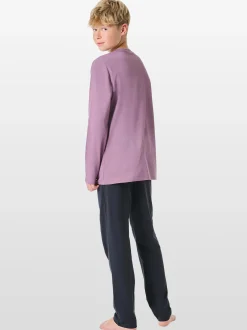 Schiesser Jungen Pyjama - Nightwear in lila