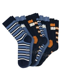 Schiesser Jungen Socken 10er Pack in blau