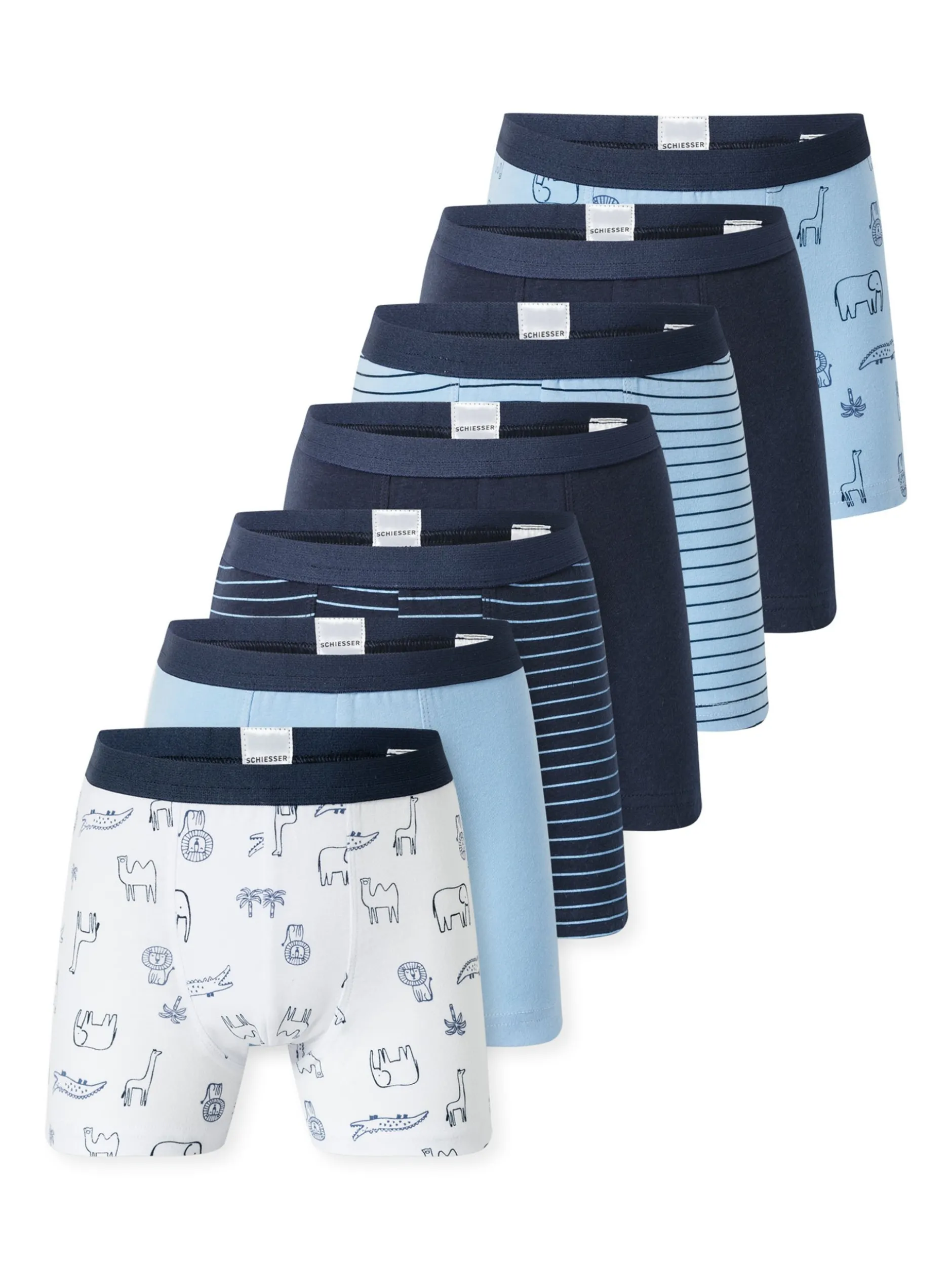 Schiesser Jungen Trunk - 955 in mehrfarbig