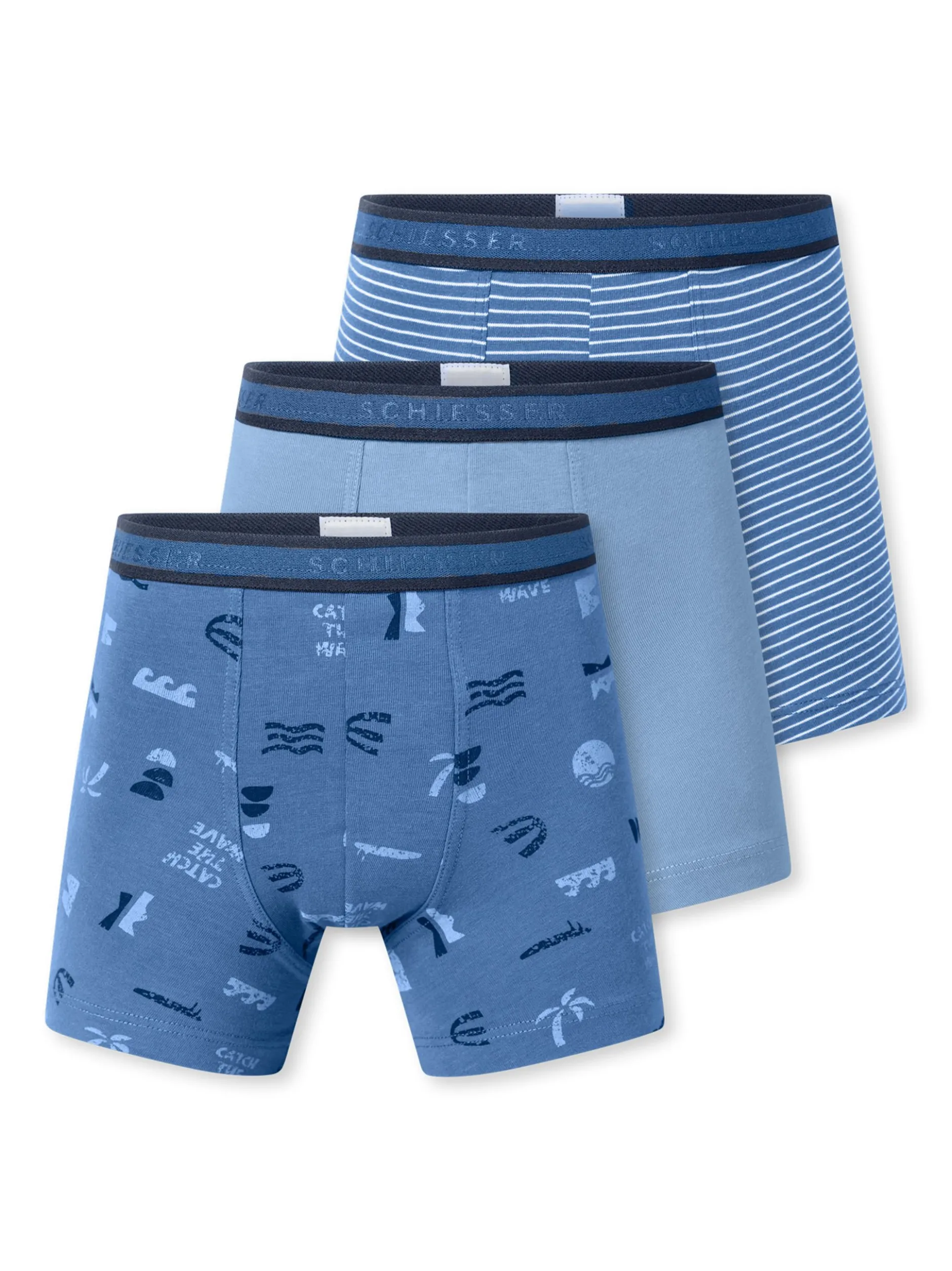 Schiesser Jungen Trunk - 955 Multi in mehrfarbig