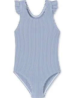 Schiesser Mädchen Badeanzug - Aqua Kids in marine
